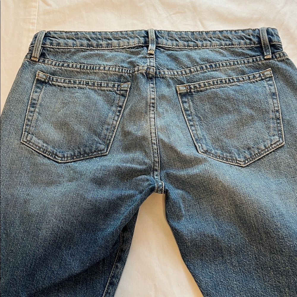 FRAME Denim Le Grand Garcon Jeans Size 28 - Picture 12 of 13